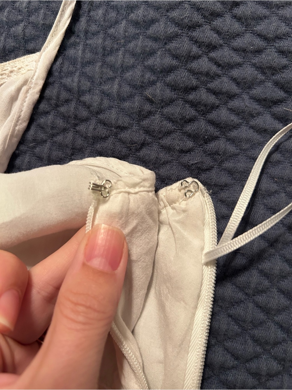 GXF by Gentle Fawn | White Maxi Sundress with Macramé Back - Picture 5 of 7